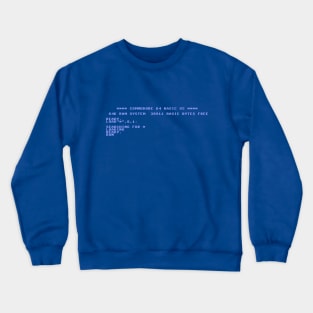 Commodore 64 - C64 - Boot Screen - Version 2 Crewneck Sweatshirt